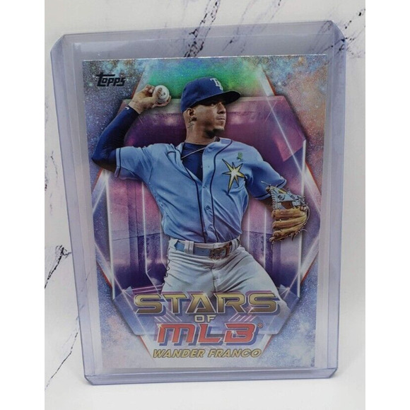 2023 Topps Series 1 Stars Of MLB #SMLB-18 Wander Franco Tampa Bay Rays - Picture 1 of 4